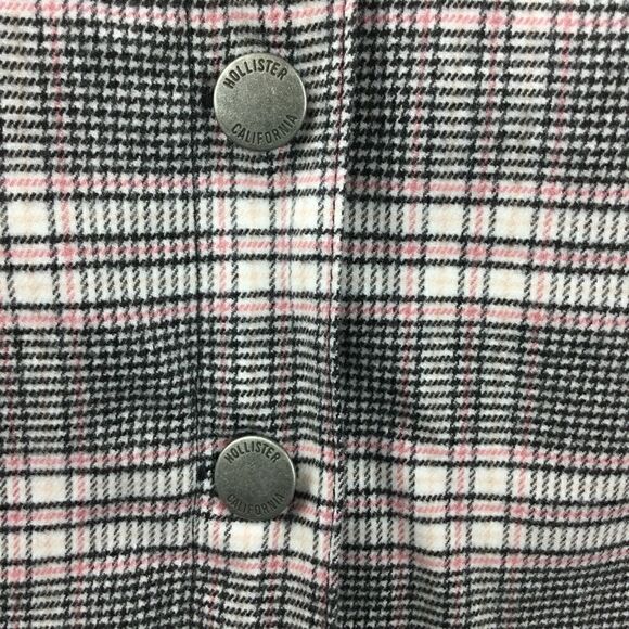 NWT - Hollister Plaid "Ultra High Rise" Skirt w/Button Front - Medium - Picture 8 of 11
